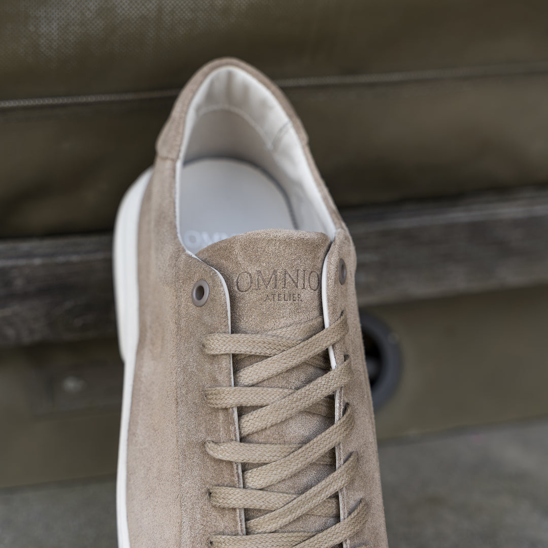 KEA BASE taupe Suede sneaker