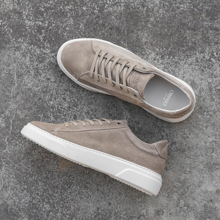 KEA BASE taupe Suede sneaker
