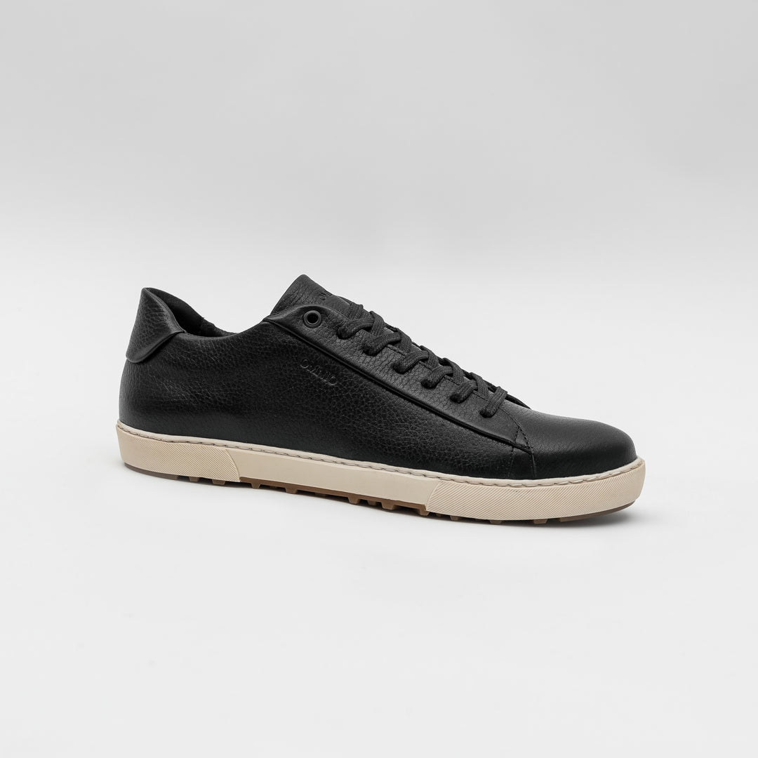 BELGRADO BASE LOW fekete mart bőr sneaker