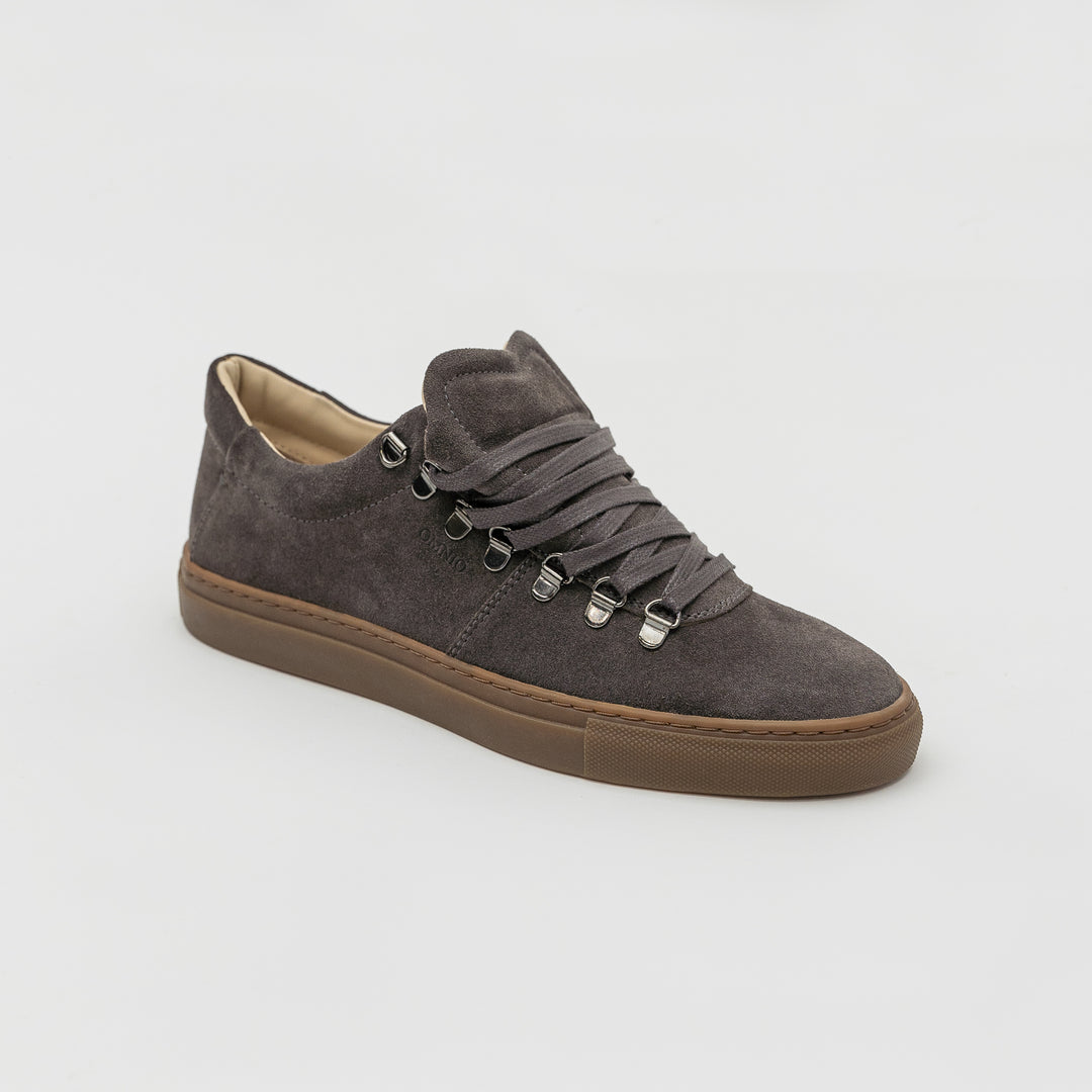 VENETO MONTE Antracite Suede sneaker