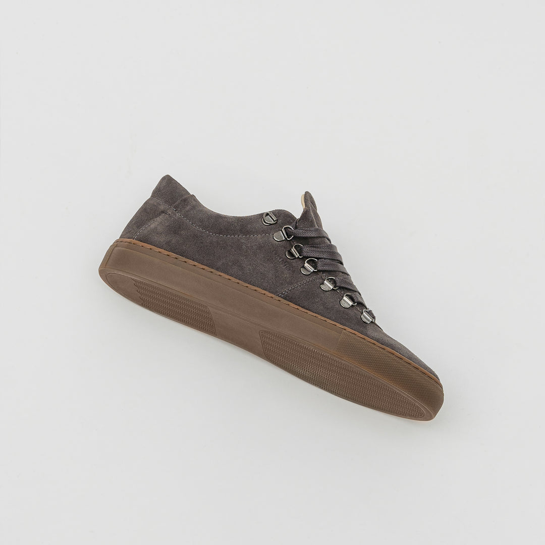 VENETO MONTE Antracite Suede sneaker