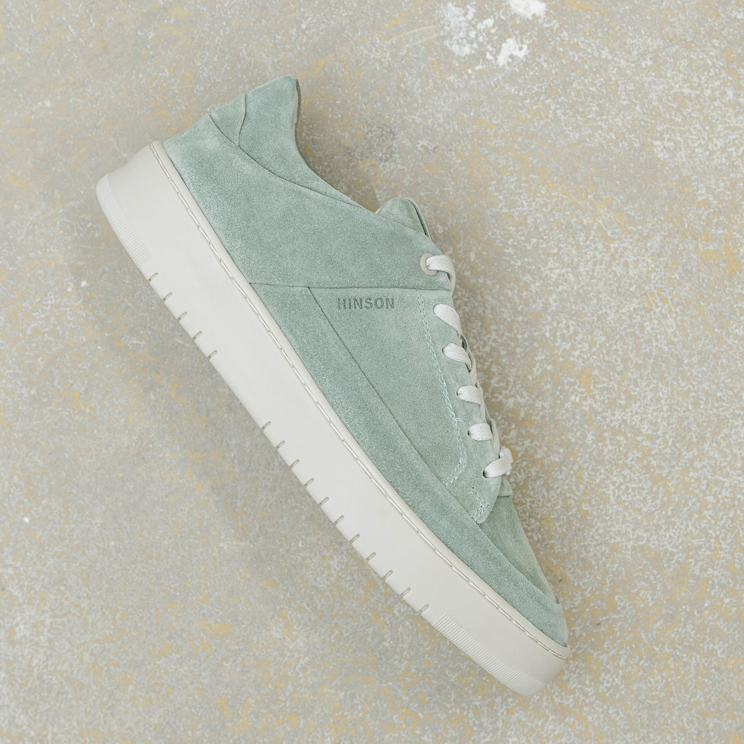 BENNET P4 LOW Mint Suede sneaker
