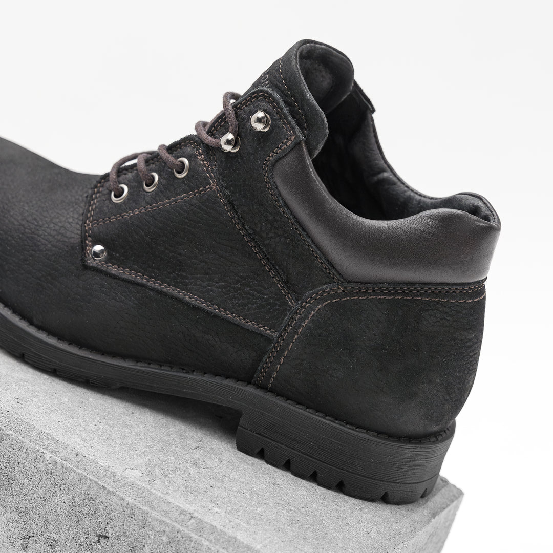 GORDON WAGONEER BOKACSOMAG Fekete nubuk