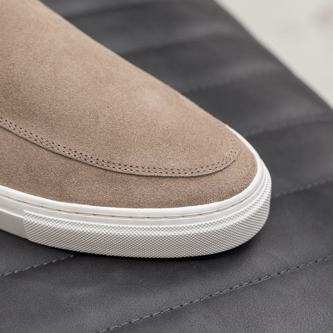 MALTON LOAFER Tabacco Velúrbőr