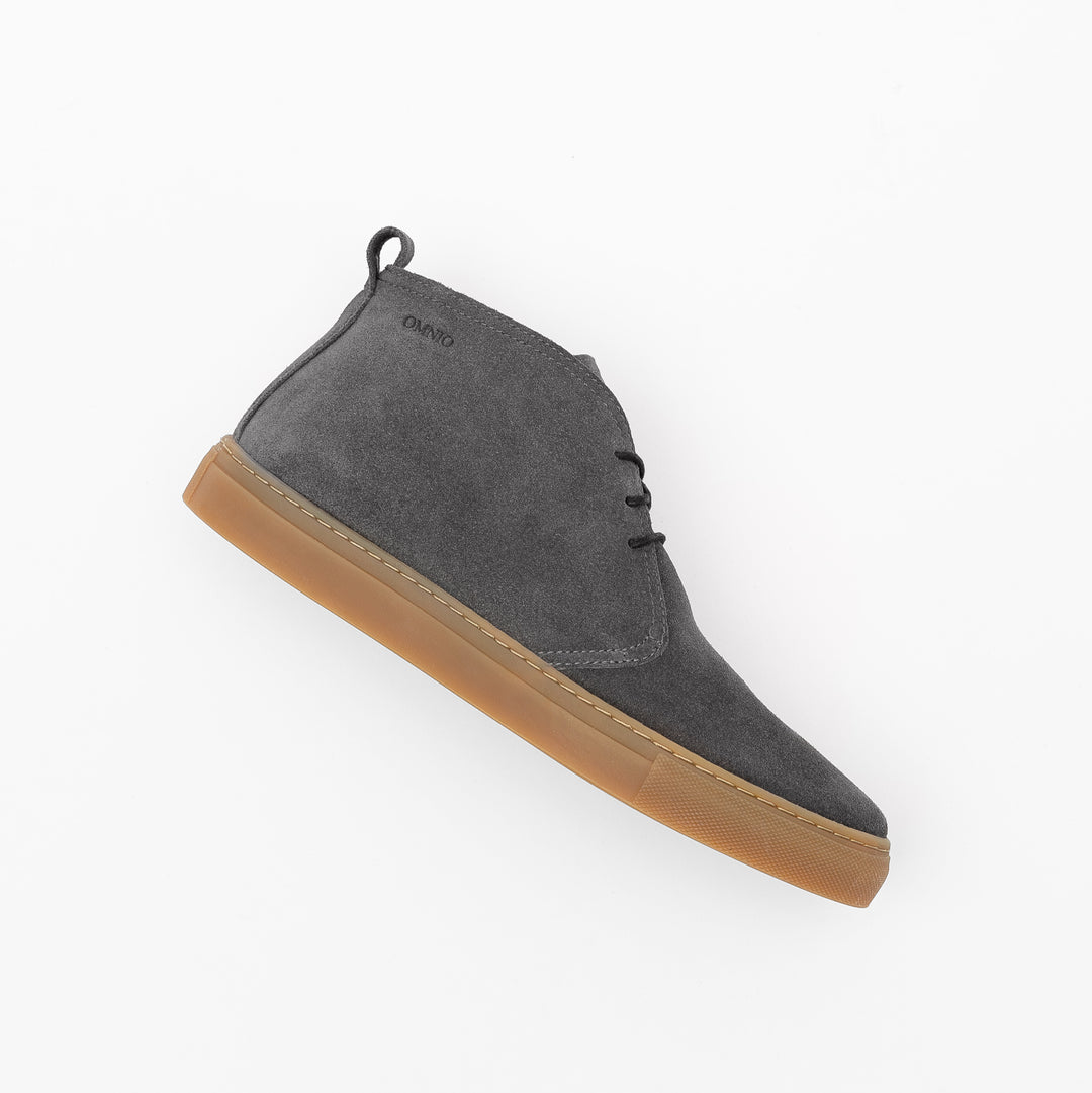 VENETO CHUCKA BOOT szürke Suede csizma