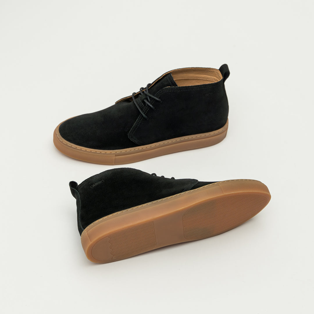 VENETO CHUCKA BOOT fekete Suede csizma