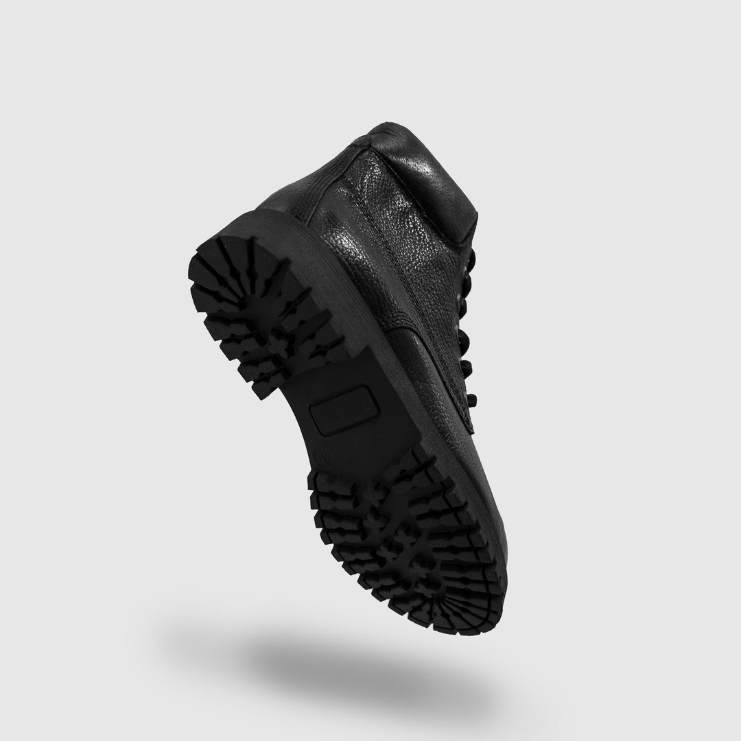 MONTANA LD ANKLE HIKING BOOT fekete mart bőr csizma