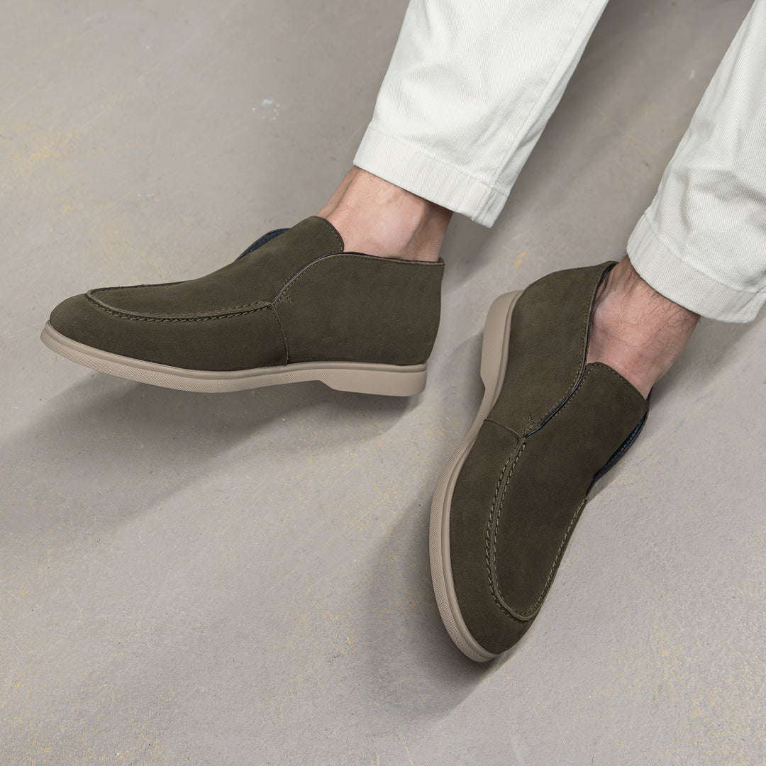 ACE MOC BOOT Army zöld Suede csizma