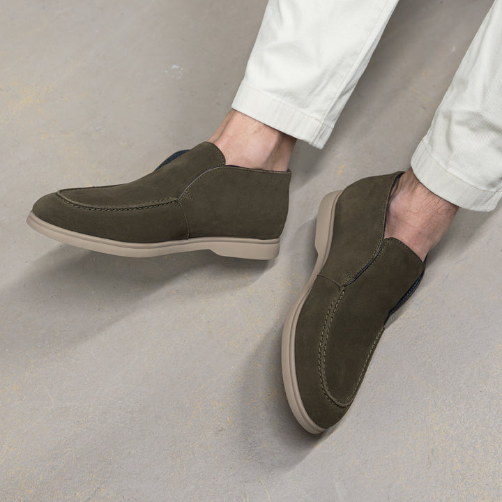 ACE MOC BOOT Army zöld Suede csizma