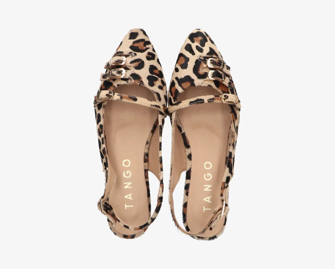 DUNA OPEN Leopard velúr