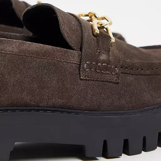 FOZA LOAFER barna nubuk