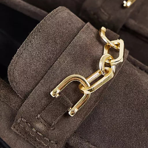 FOZA LOAFER barna nubuk