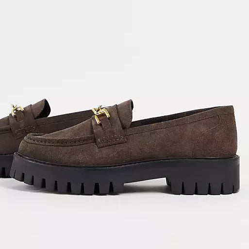 FOZA LOAFER barna nubuk