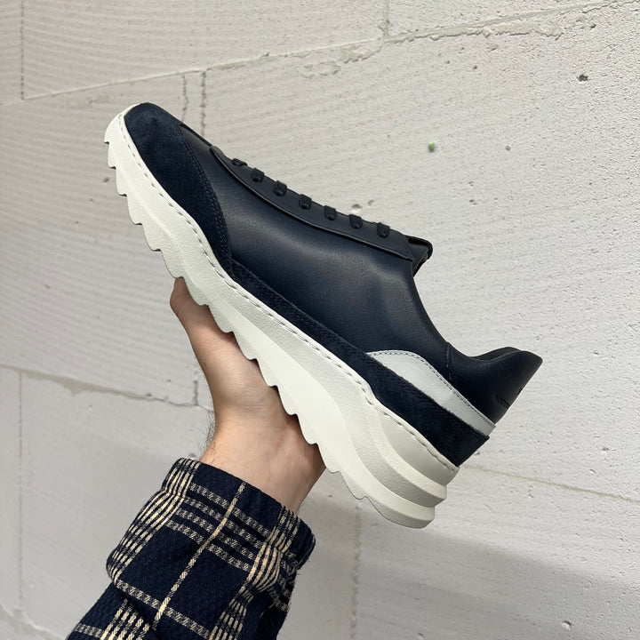 VIITOR TRACK LOW Dk kék/fehér kombinált sneaker