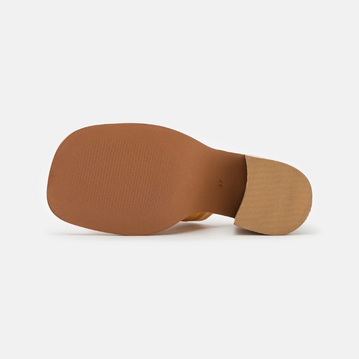 JAX SANDAL Mandarin bőr szandál