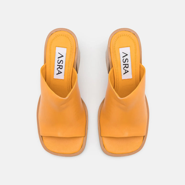 JAX SANDAL Mandarin bőr szandál