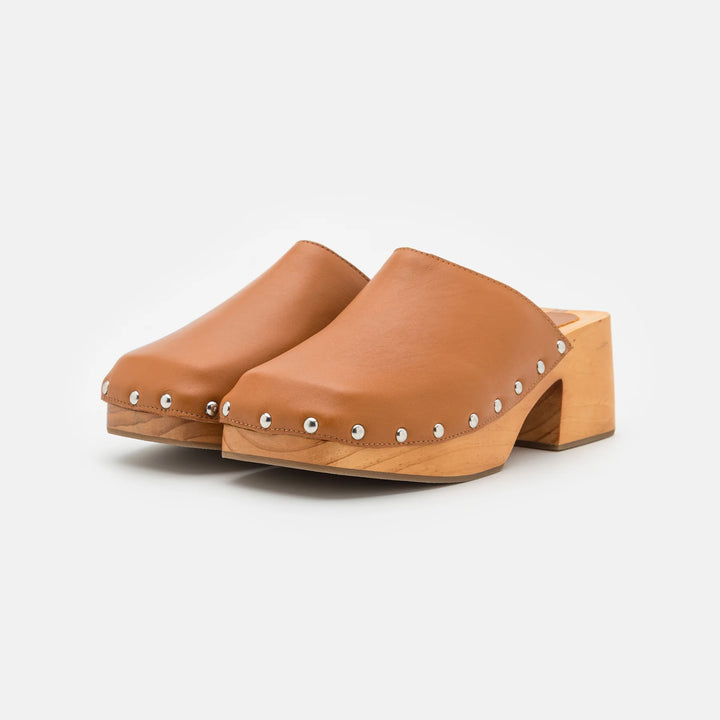 JUDE MULE Spice Tan bőr sneaker