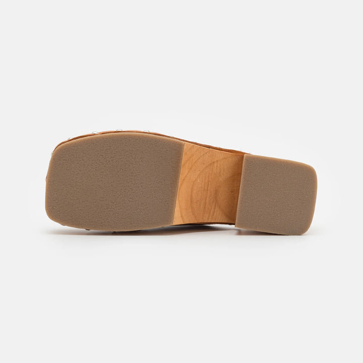 JUDE MULE Spice Tan bőr sneaker