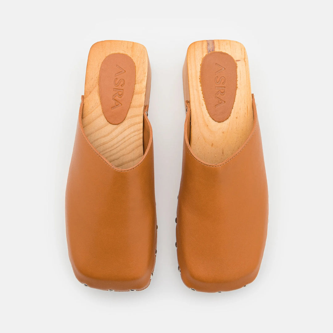 JUDE MULE Spice Tan bőr sneaker