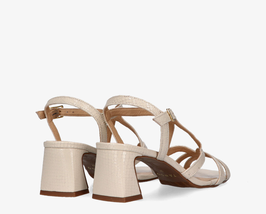 KATYA SANDÁL Ekrü Bőr
