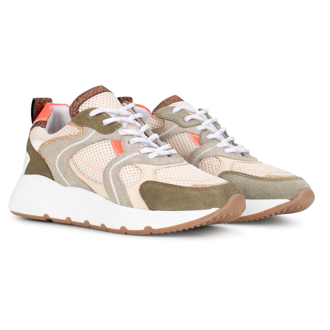 CIBEL SNEAKER Szarvasgomba/Fehér