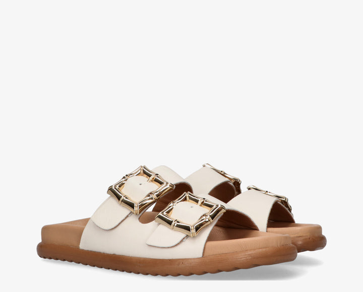 Fehér liliom papucs