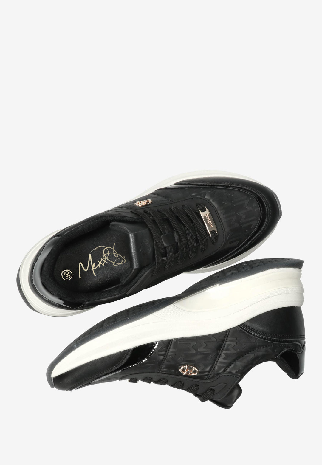 RHEINE PHOEBY SNEAKER Fekete