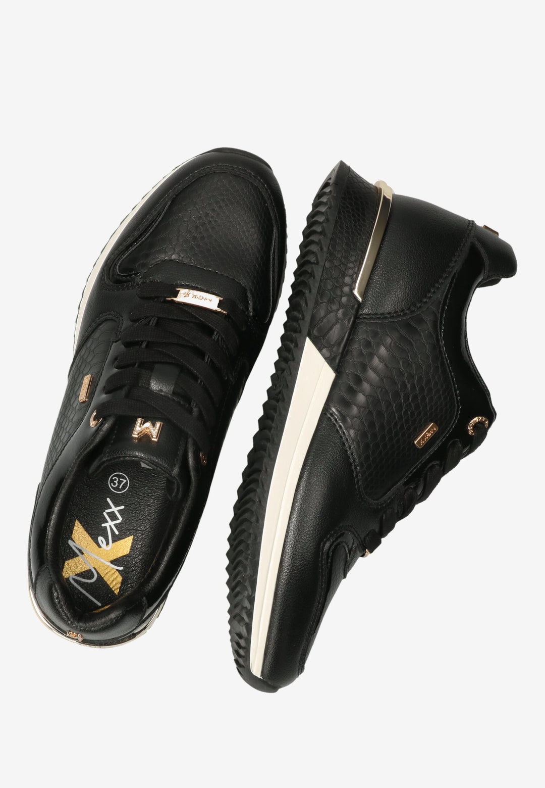 FLEUR SNEAKER Fekete