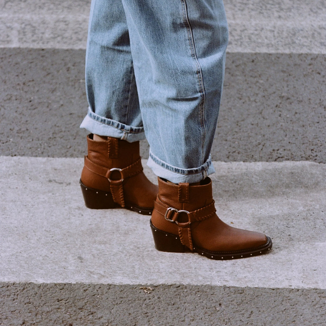 MINT BOOT bőrcsizma