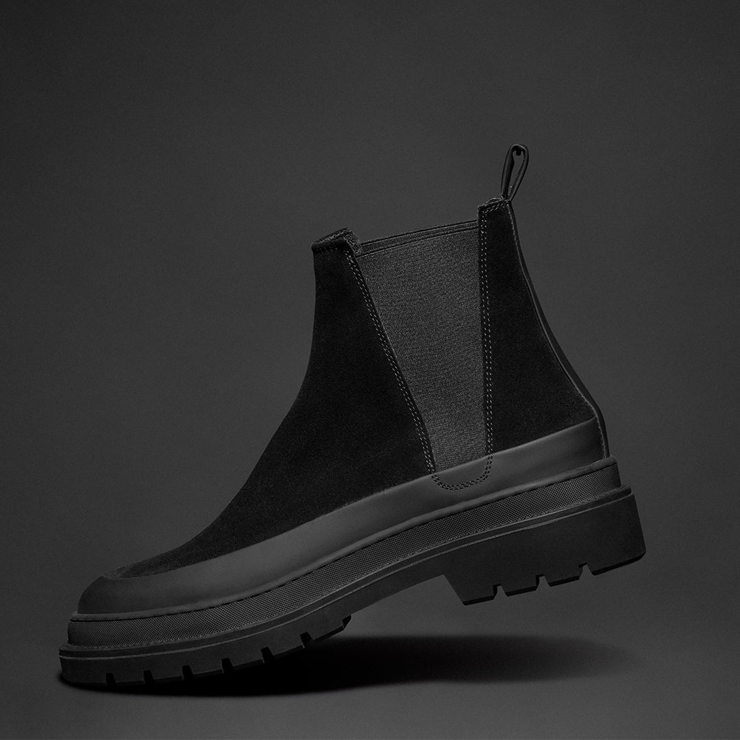 SPECTER CHELSEA BOOT fekete bőr Suede