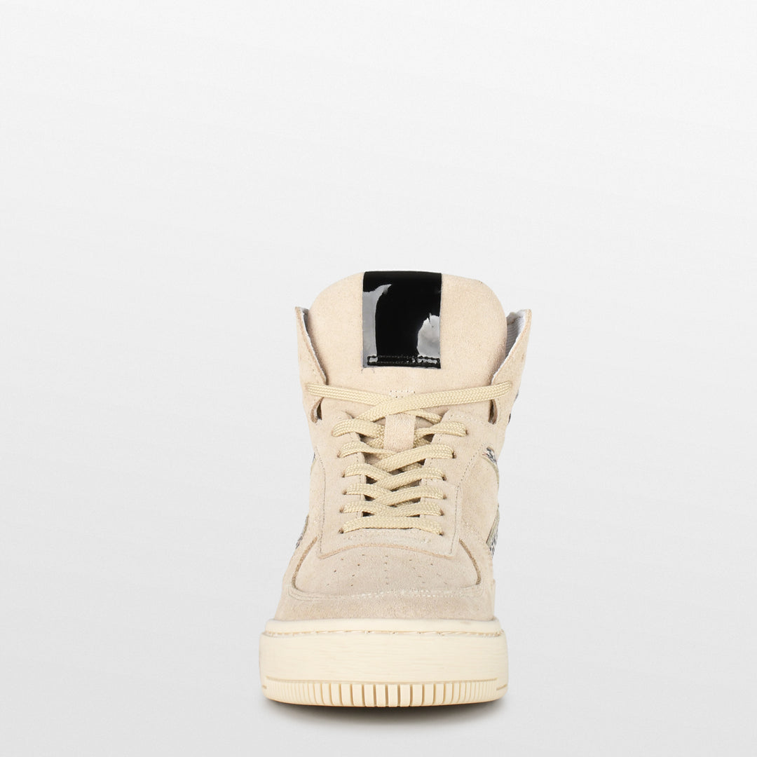 ESQUIMO HIGH SNEAKER Homok/Fekete Leopard