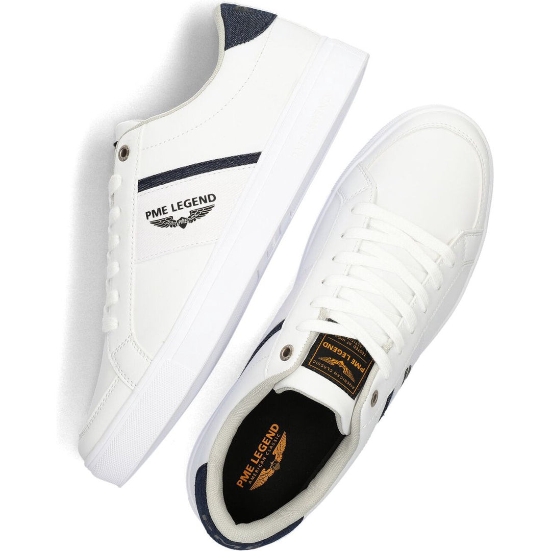 Eclipse tornacipő, fehér/tengerészkék