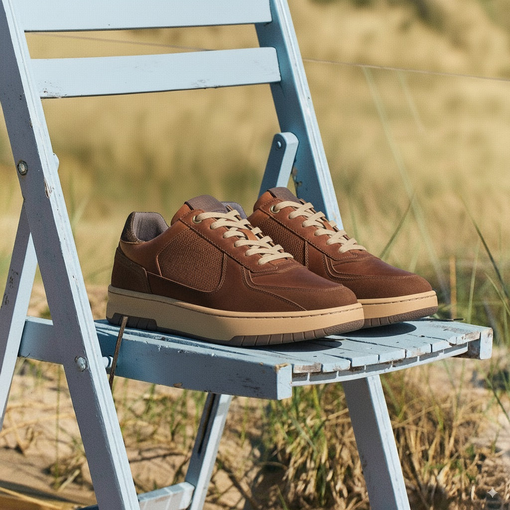 Paris sneaker konyak