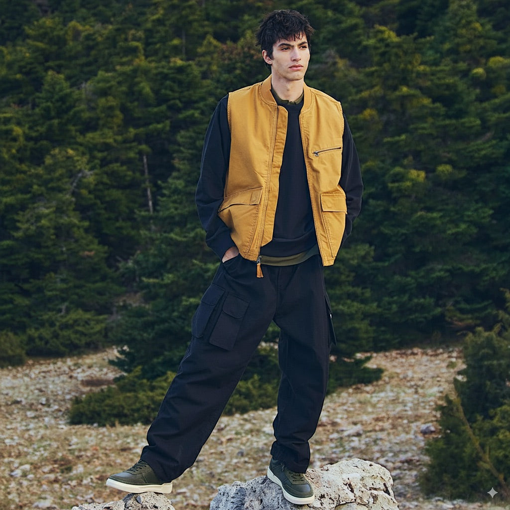 Rome sneaker sötétzöld