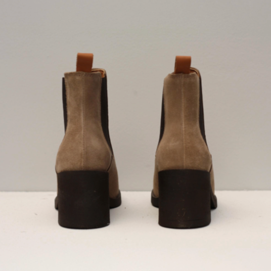 MILLEY CHELSEA BOOT Taupe Velúr