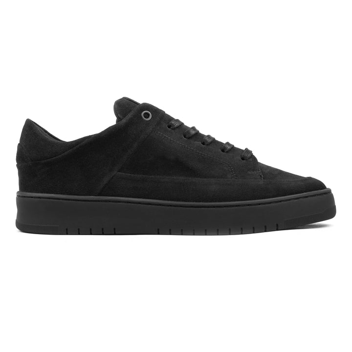 BENNET P4 LOW Off fekete Suede sneaker