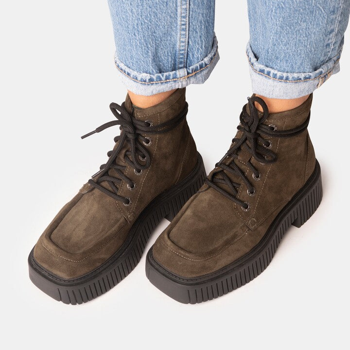 BENNET BOOT U.Green Suede csizma