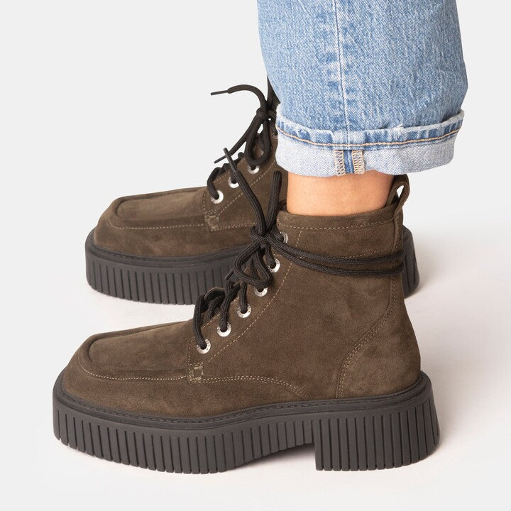 BENNET BOOT U.Green Suede csizma