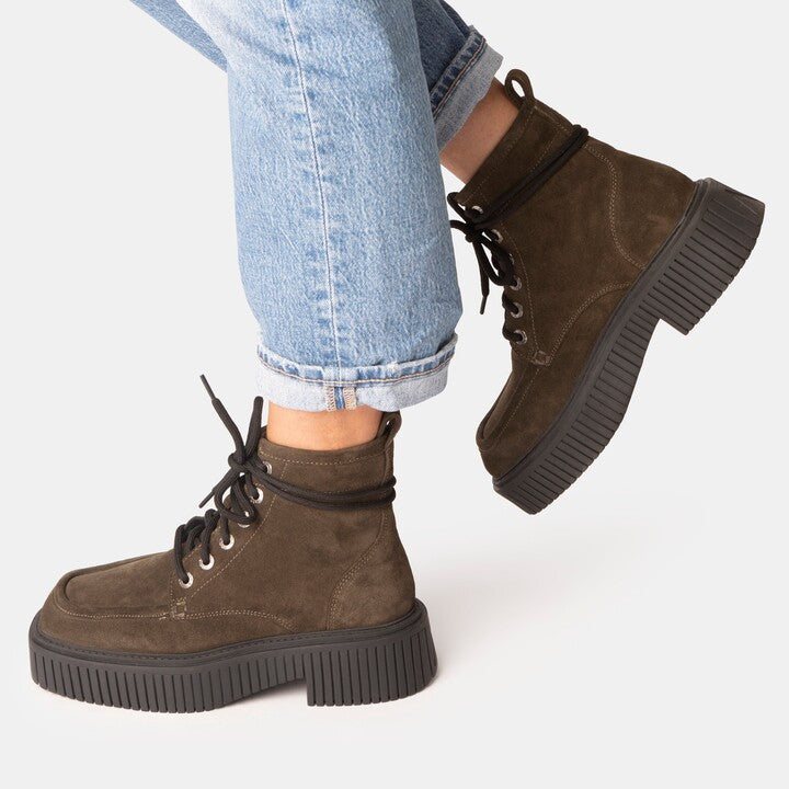 BENNET BOOT U.Green Suede csizma