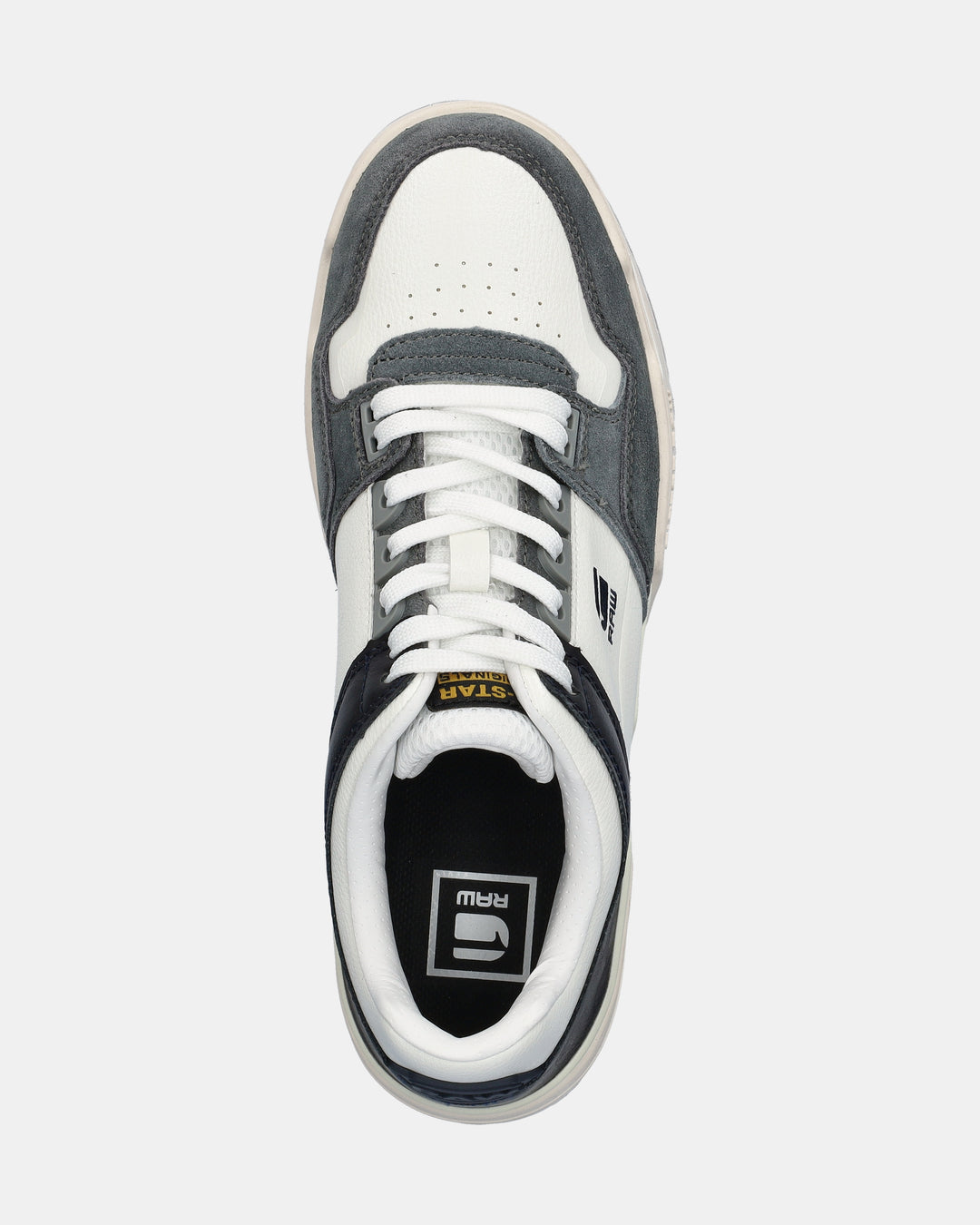 ATTACC SNEAKER Fehér/Sötétkék Bőr