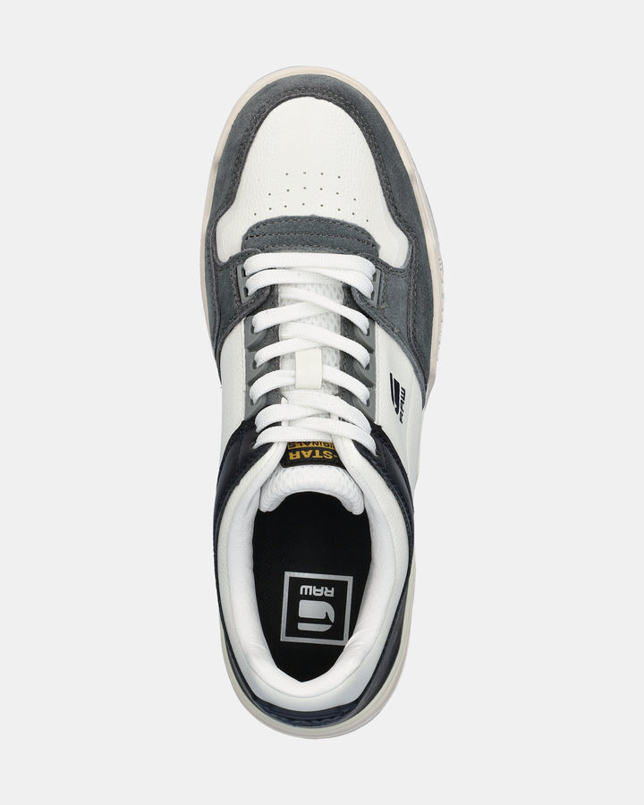 ATTACC SNEAKER Fehér/Sötétkék Bőr