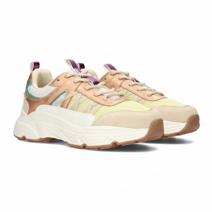 Ayoki sneaker bézs kombinált