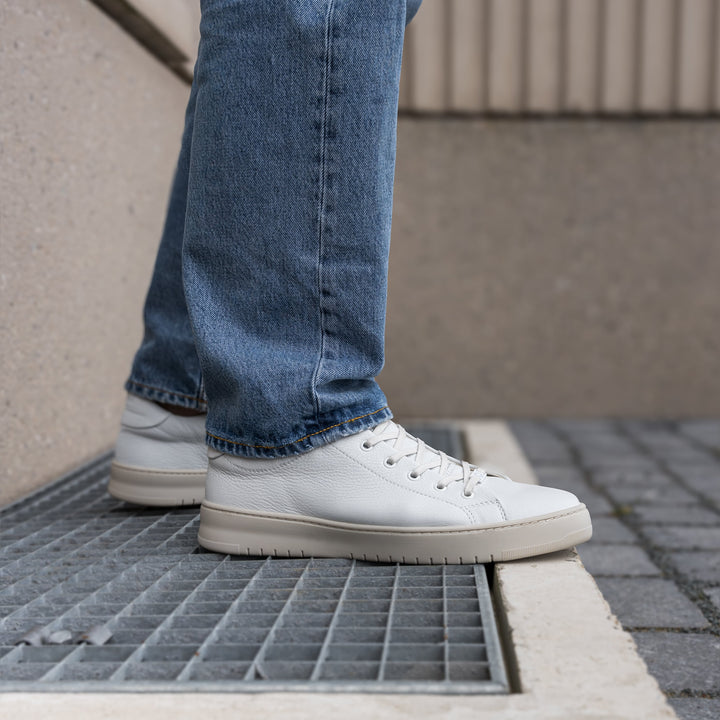 BENNET CITY LOW Fehér Bőr