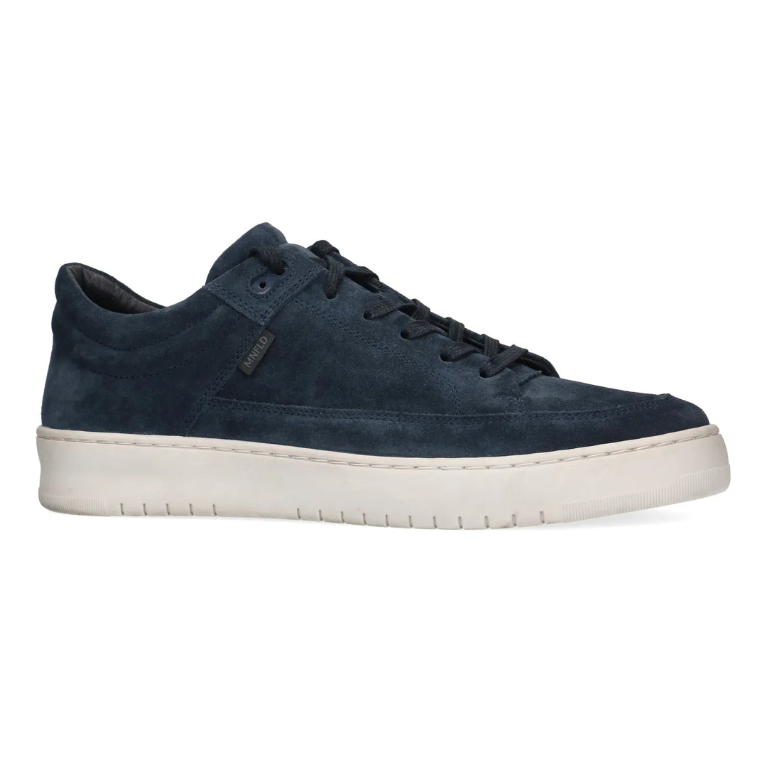 BENNET LOW Dk kék Suede sneaker