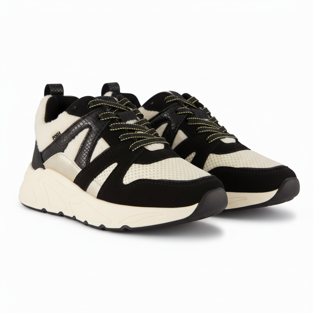 Carocel sneaker fekete/fehér