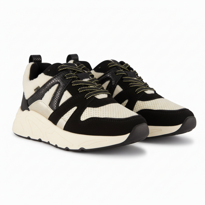 Carocel sneaker fekete/fehér