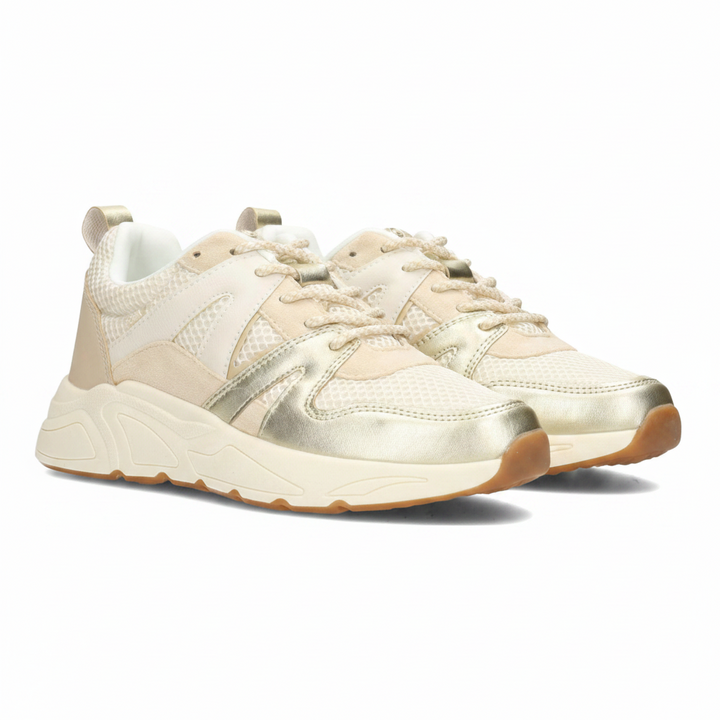 Carocel sneaker auriu/bej