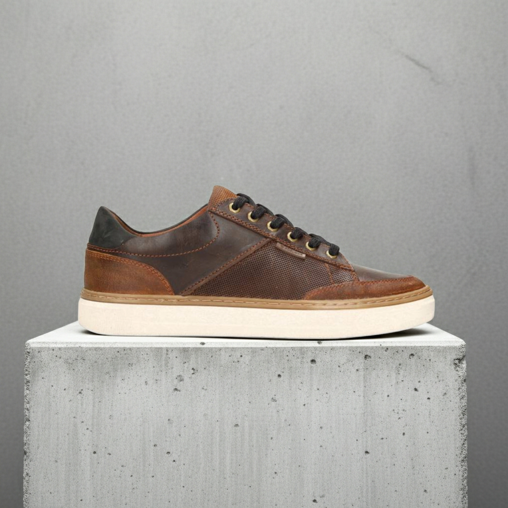 Philos barna tornacipő