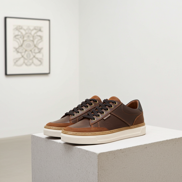 Philos barna tornacipő