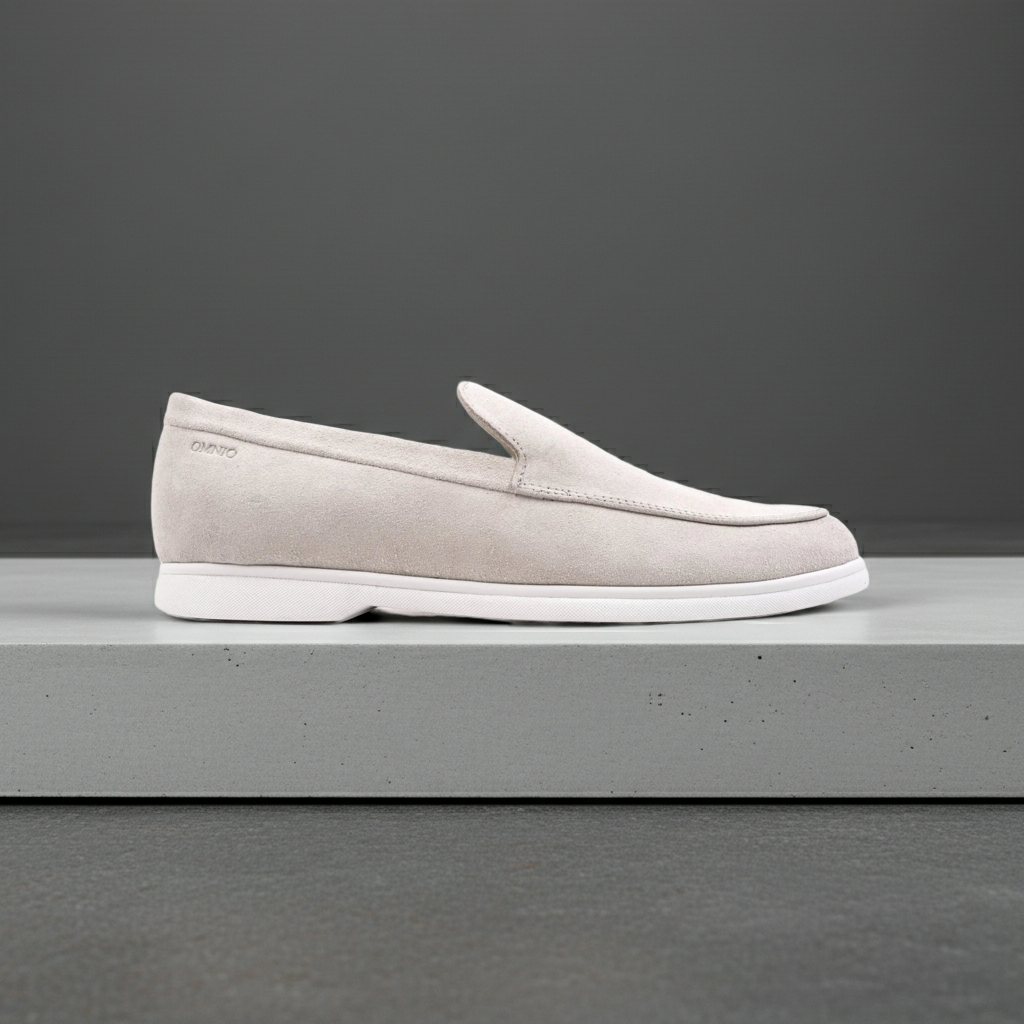 ACE LOAFER bézs Suede